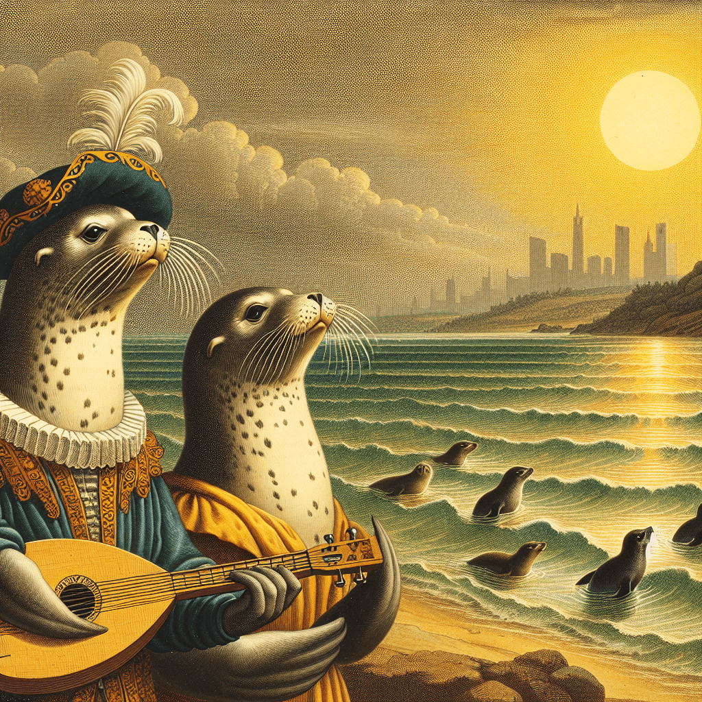 Sealions' Quest for Shore